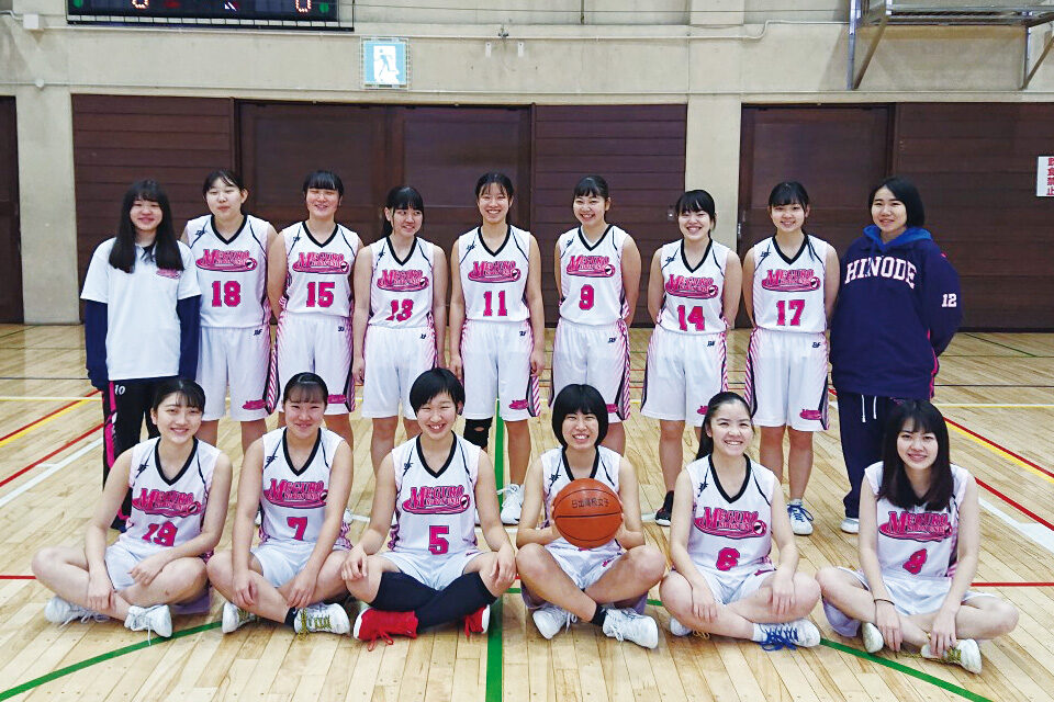 バスケットボール部 女子 部活動 スクールライフ 目黒日本大学中学校