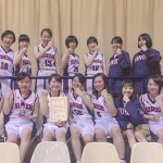 女子バスケットボール部 目黒区大会優勝