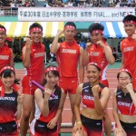 陸上部はリレーの優勝候補