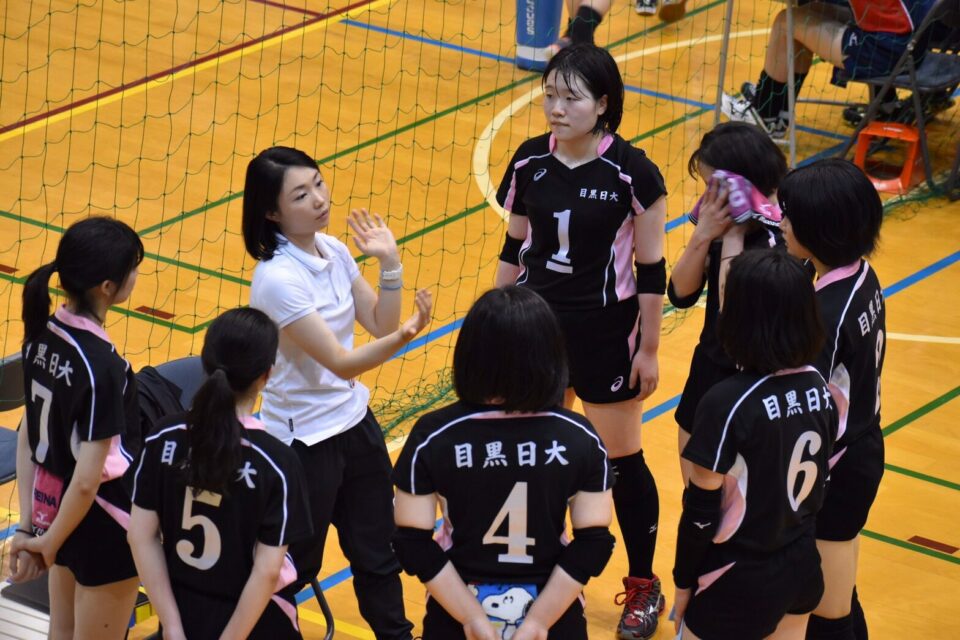 女子バレーボール部 部活動 スクールライフ 目黒日本大学高等学校 全日制