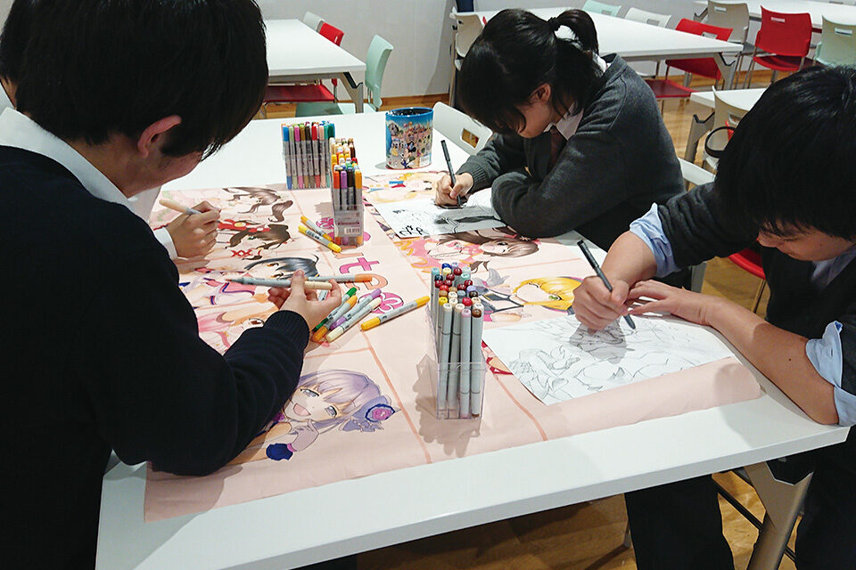 イラストクリエーション部 部活動 スクールライフ 目黒日本大学高等学校 全日制 イラストクリエーション部 部活動 スクールライフ 目黒日本大学高等学校 全日制