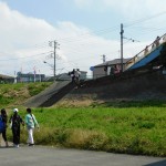 後ろ姿に、今日の充実感が！